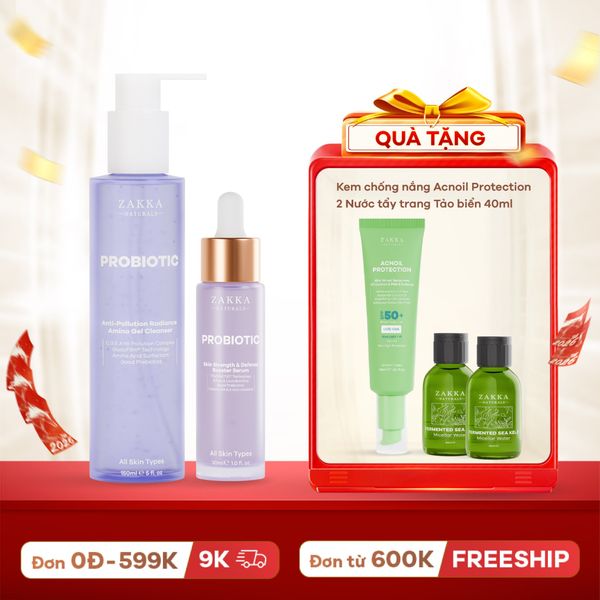  Combo Hỗ Trợ Tăng Cường Lợi Khuẩn Và Sức Đề Kháng Da 