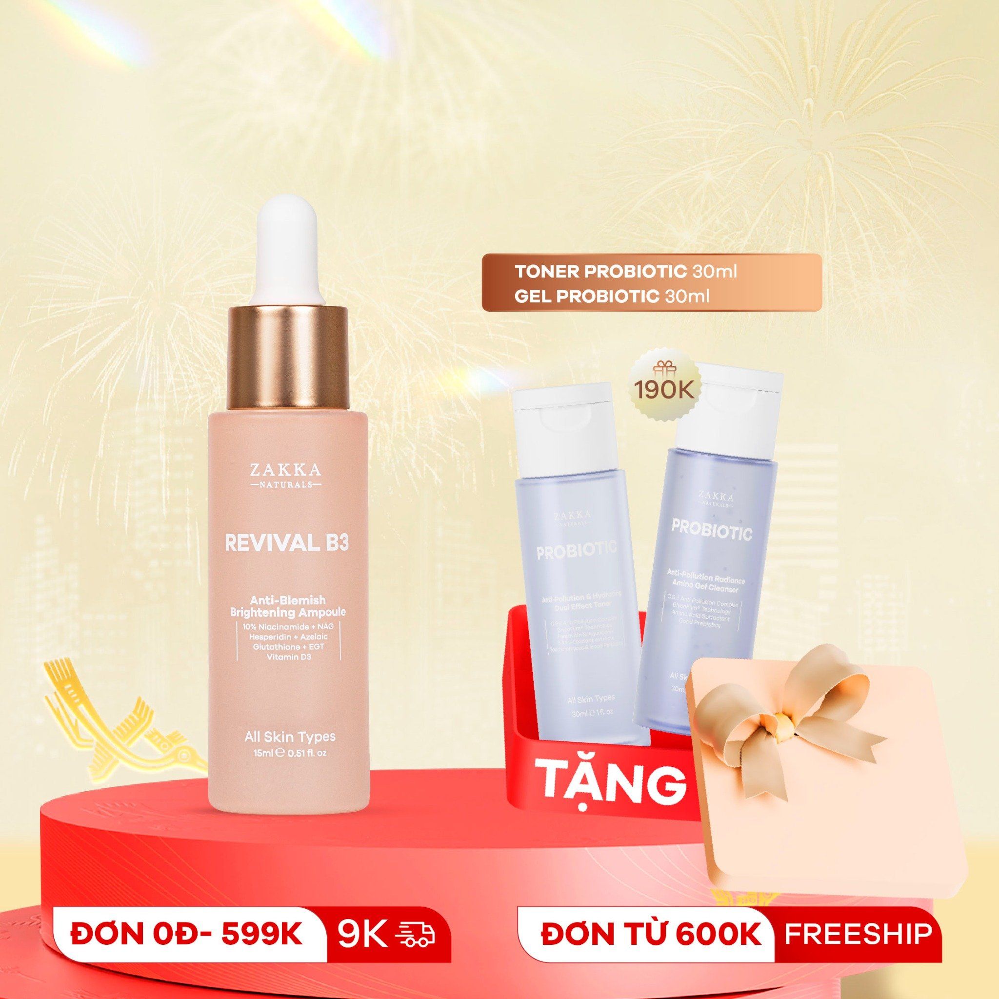  Serum Niacinamide Cải Thiện Thâm Mụn Revival B3 