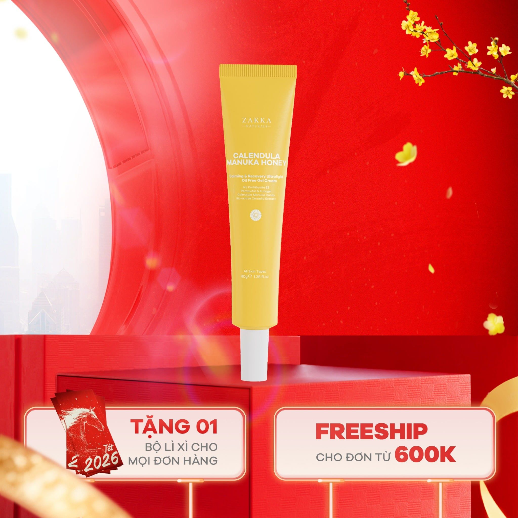  Gel dưỡng Cúc Mật Ong dịu da và hỗ trợ phục hồi 