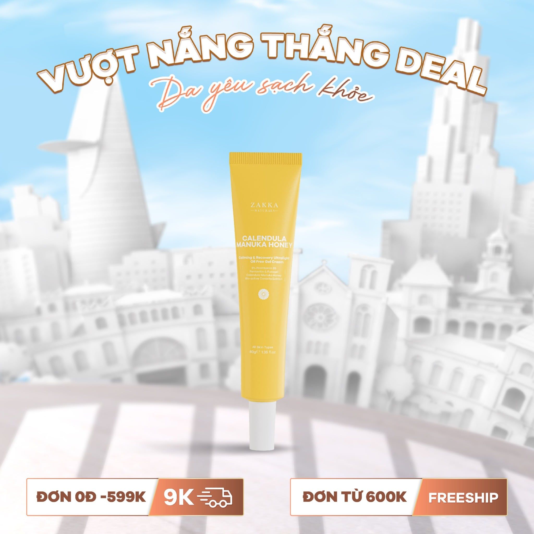  Gel dưỡng Cúc Mật Ong dịu da và hỗ trợ phục hồi 