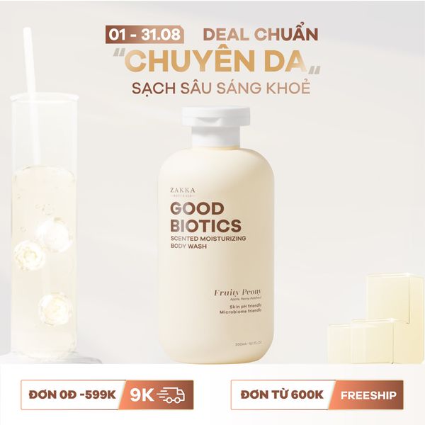  Sữa Tắm Lợi Khuẩn Hương Nước Hoa Fruity Peony Good Biotics 