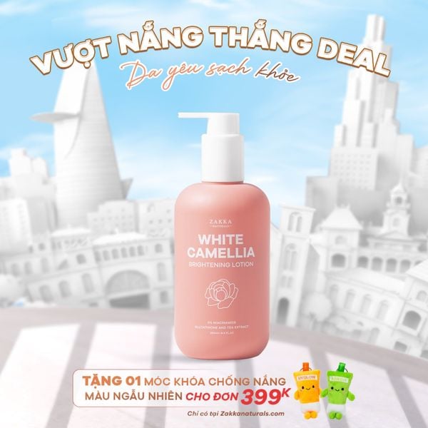  Sữa Dưỡng Thể Sáng Mịn Da White Camellia Brightening Lotion 