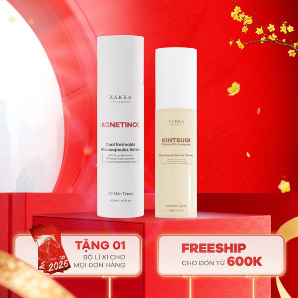  Combo Retinol Và Phục Hồi Hàng Rào Bảo Vệ Da 