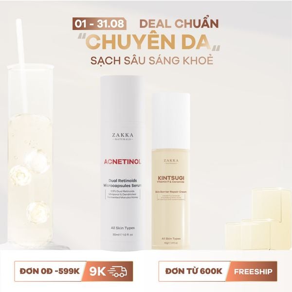  Combo Retinol Và Phục Hồi Hàng Rào Bảo Vệ Da 