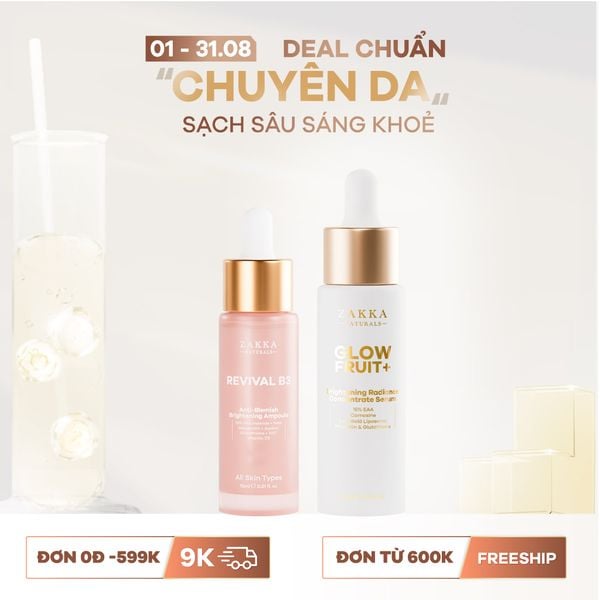 Combo Serum Niacinamide Và Vitamin C Giảm Thâm Đều Màu Da 
