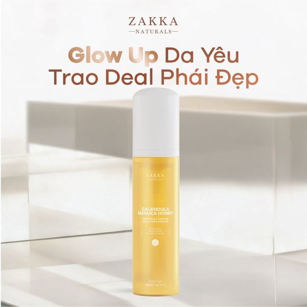  Sữa Rửa Mặt Hoa Cúc Dịu Nhẹ Calendula Manuka Honey 