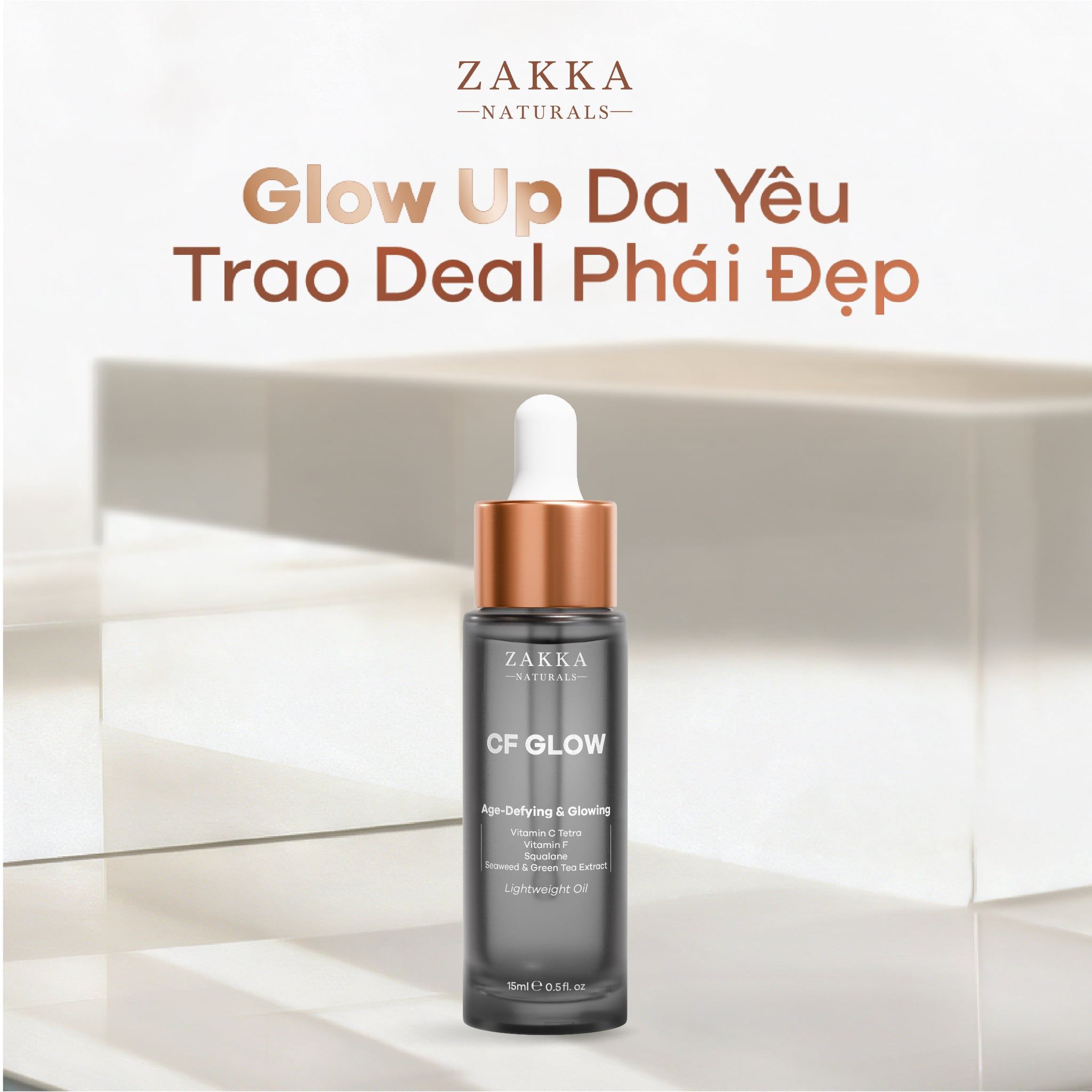  Dầu dưỡng CF Glow Age-Defying & Glowing 
