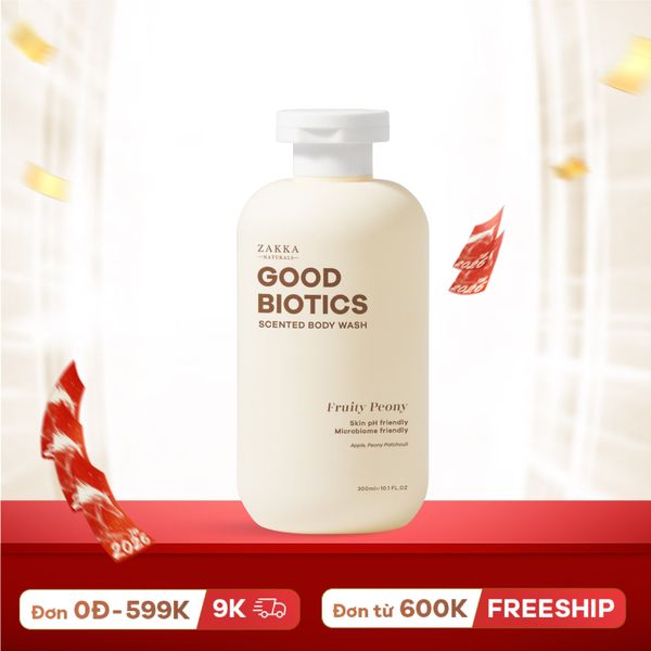  Sữa Tắm Lợi Khuẩn Hương Nước Hoa Fruity Peony Good Biotics 