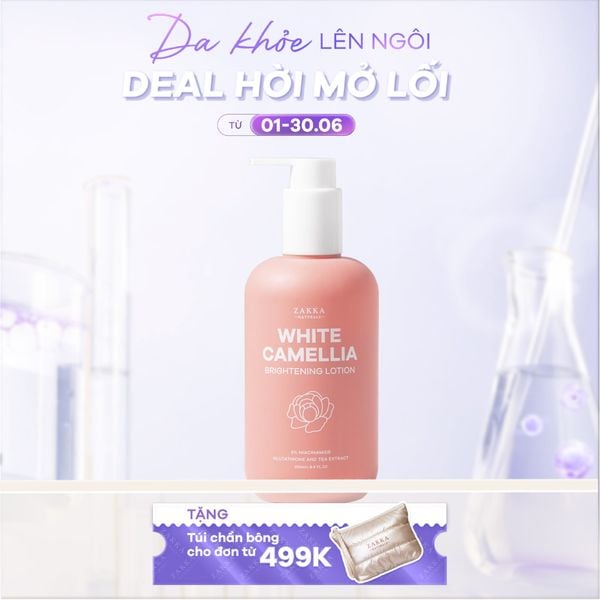 Sữa Dưỡng Thể Sáng Mịn Da White Camellia Brightening Lotion 
