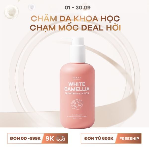  Sữa Dưỡng Thể Sáng Mịn Da White Camellia Brightening Lotion 