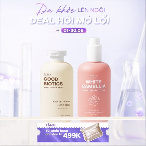  Combo Chăm Sóc Da Body Chuyên Sâu Sữa Tắm Và Sữa Dưỡng Thể 