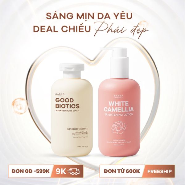  Combo Chăm Sóc Da Body Chuyên Sâu Sữa Tắm Và Sữa Dưỡng Thể 