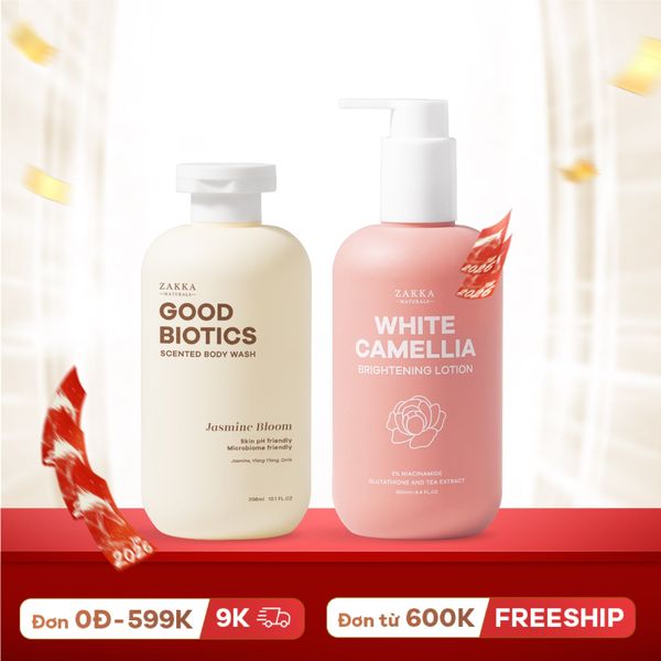  Combo Chăm Sóc Da Body Chuyên Sâu Sữa Tắm Và Sữa Dưỡng Thể 