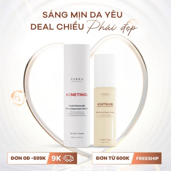  Combo Retinol Và Phục Hồi Hàng Rào Bảo Vệ Da 