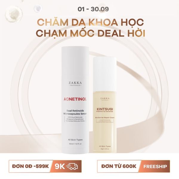  Combo Retinol Và Phục Hồi Hàng Rào Bảo Vệ Da 