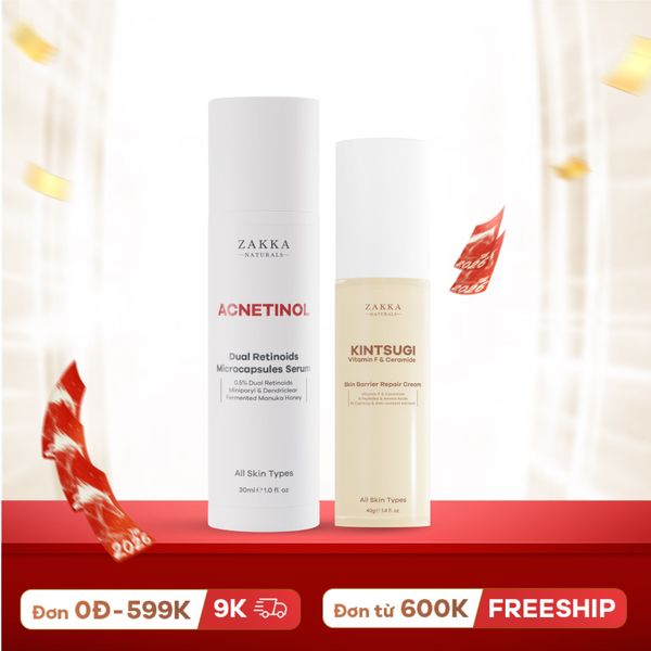  Combo Retinol Và Phục Hồi Hàng Rào Bảo Vệ Da 