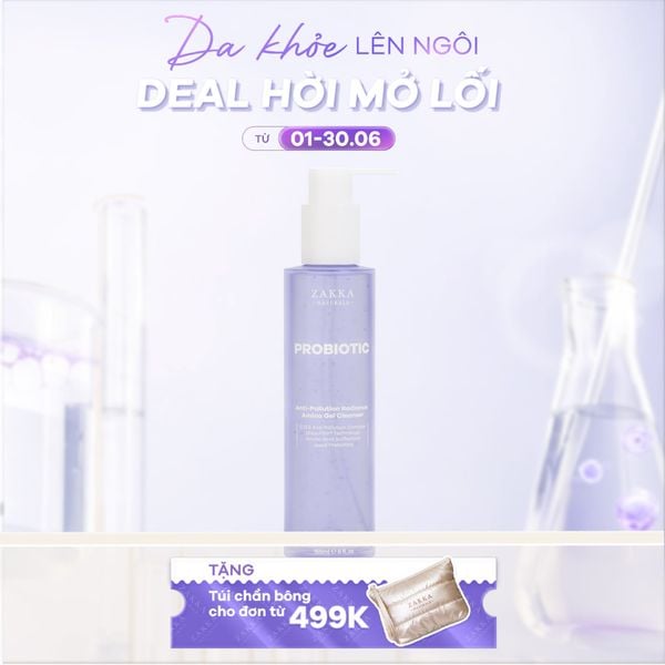  Sữa Rửa Mặt Lợi Khuẩn Probiotic Anti-Pollution Radiance Amino 