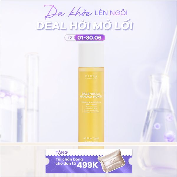  Sữa Dưỡng Hoa Cúc Không Dầu Calendula Manuka Honey 