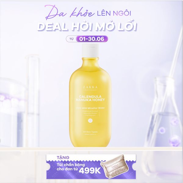  Nước Tẩy Trang Hoa Cúc Dịu Nhẹ Calendula & Manuka Honey 
