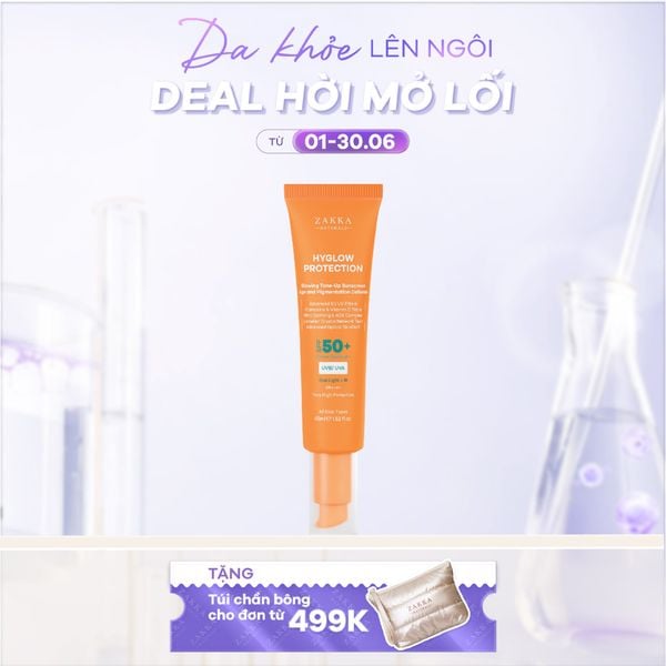  Kem chống nắng phổ rộng nâng tông sáng da Hyglow Protection 