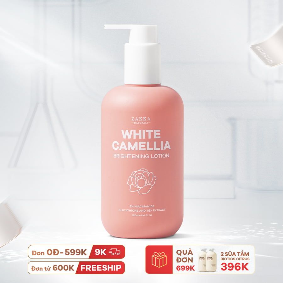  Sữa Dưỡng Thể Sáng Mịn Da White Camellia Brightening Lotion 
