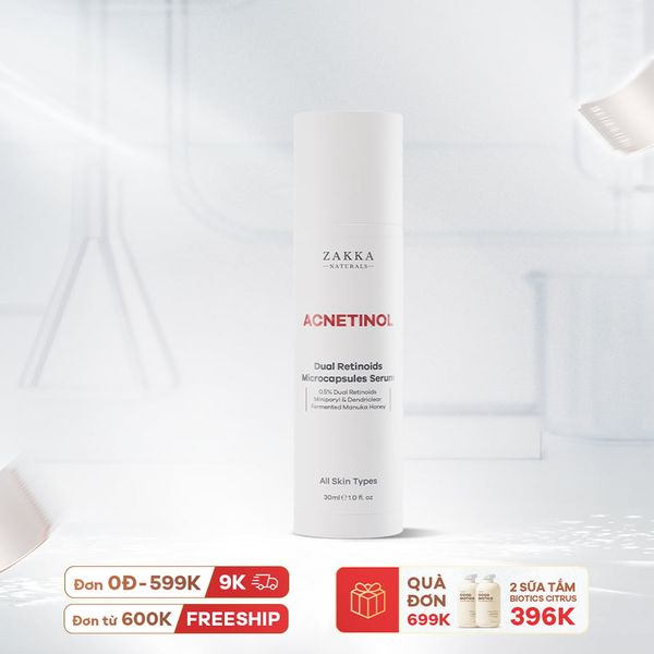  Serum Retinol 0.5 Acnetinol Dual Retinoids Microcapsules 