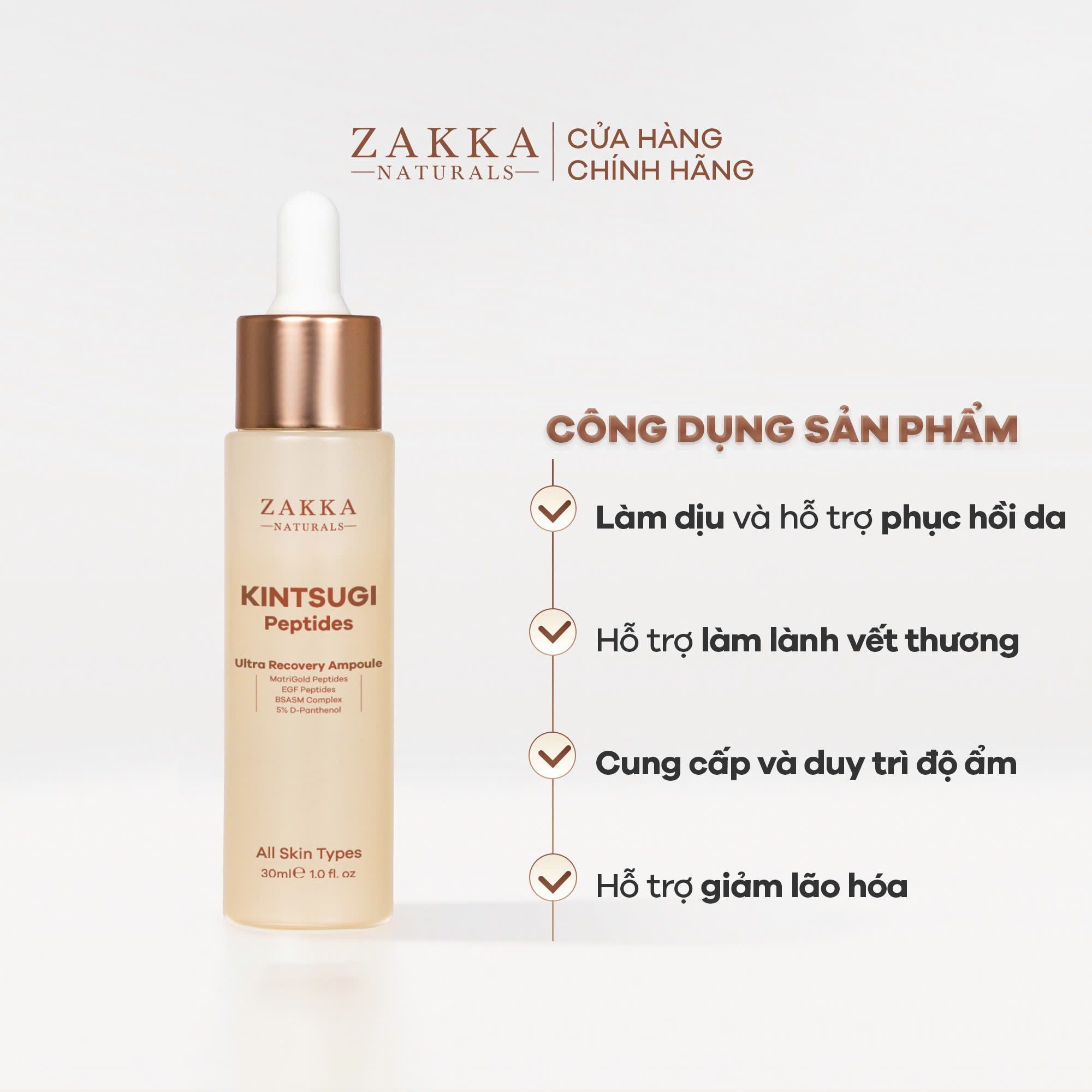  Serum Phục Hồi Kintsugi Peptides Ultra Recovery Ampoule 