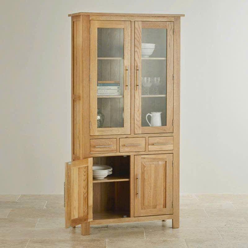 Tủ kính gỗ sồi #5994