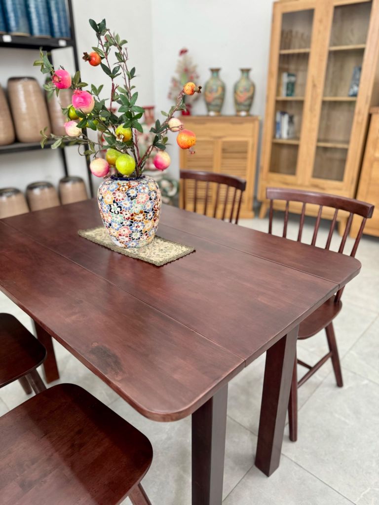 Bộ bàn ăn Liza xếp #9061