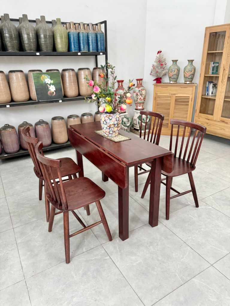 Bộ bàn ăn Liza xếp #9061
