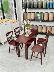 Bộ bàn ăn Liza xếp #9061
