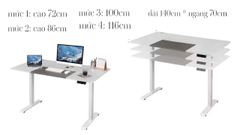 Bàn nâng hạ Electric Standing #9067