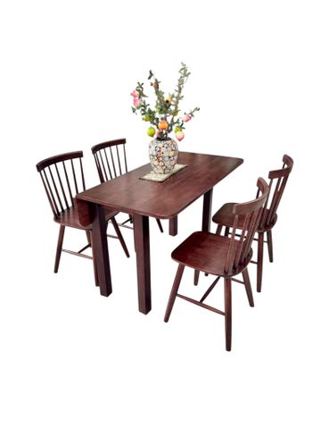 Bộ bàn ăn Liza xếp #9061