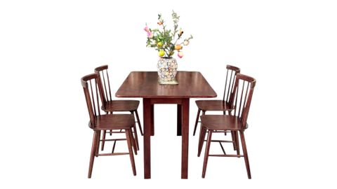 Bộ bàn ăn Liza xếp #9061