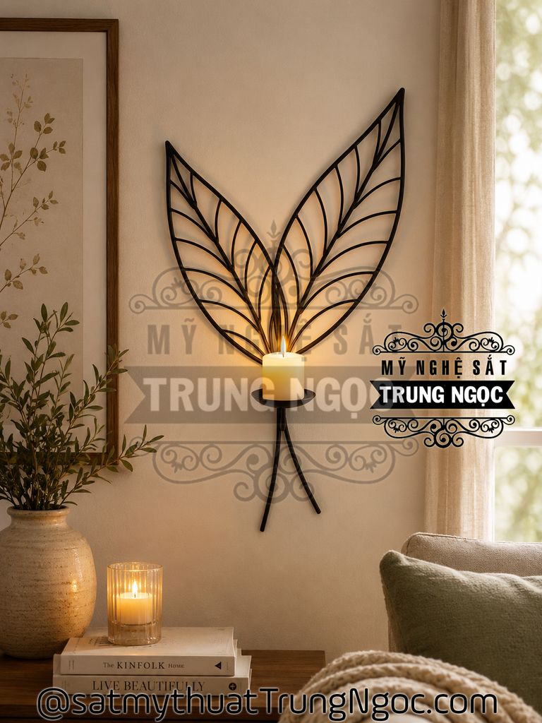 kệ nến treo tường nghệ thuật