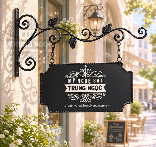 móc treo bảng hiệu nghệ thuật