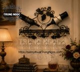 kệ rượu sắt nghệ thuật