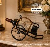 kệ rượu sắt nghệ thuật