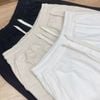  SHORT LINEN GRAU 