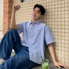  SƠ MI TN OXFORD GRAU FROM BOXY 