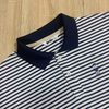  Áo Polo Sọc Grau Form Boxy Logo Thêu 