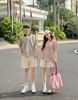  SHORT LINEN GRAU 