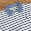  Áo Polo Sọc Grau Form Boxy Logo Thêu 