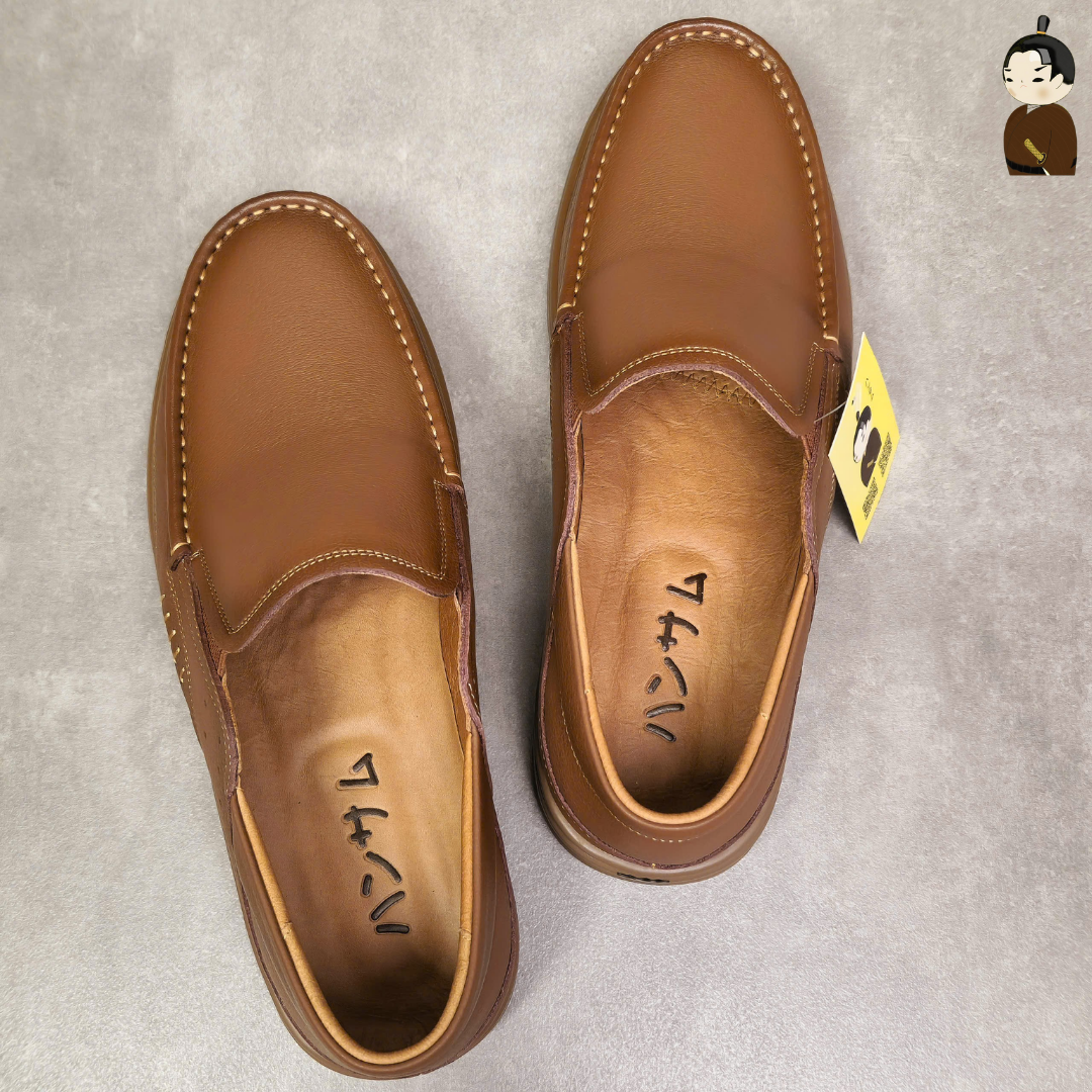  Hansamu Zen - Office Loafers DGD5 Brown 