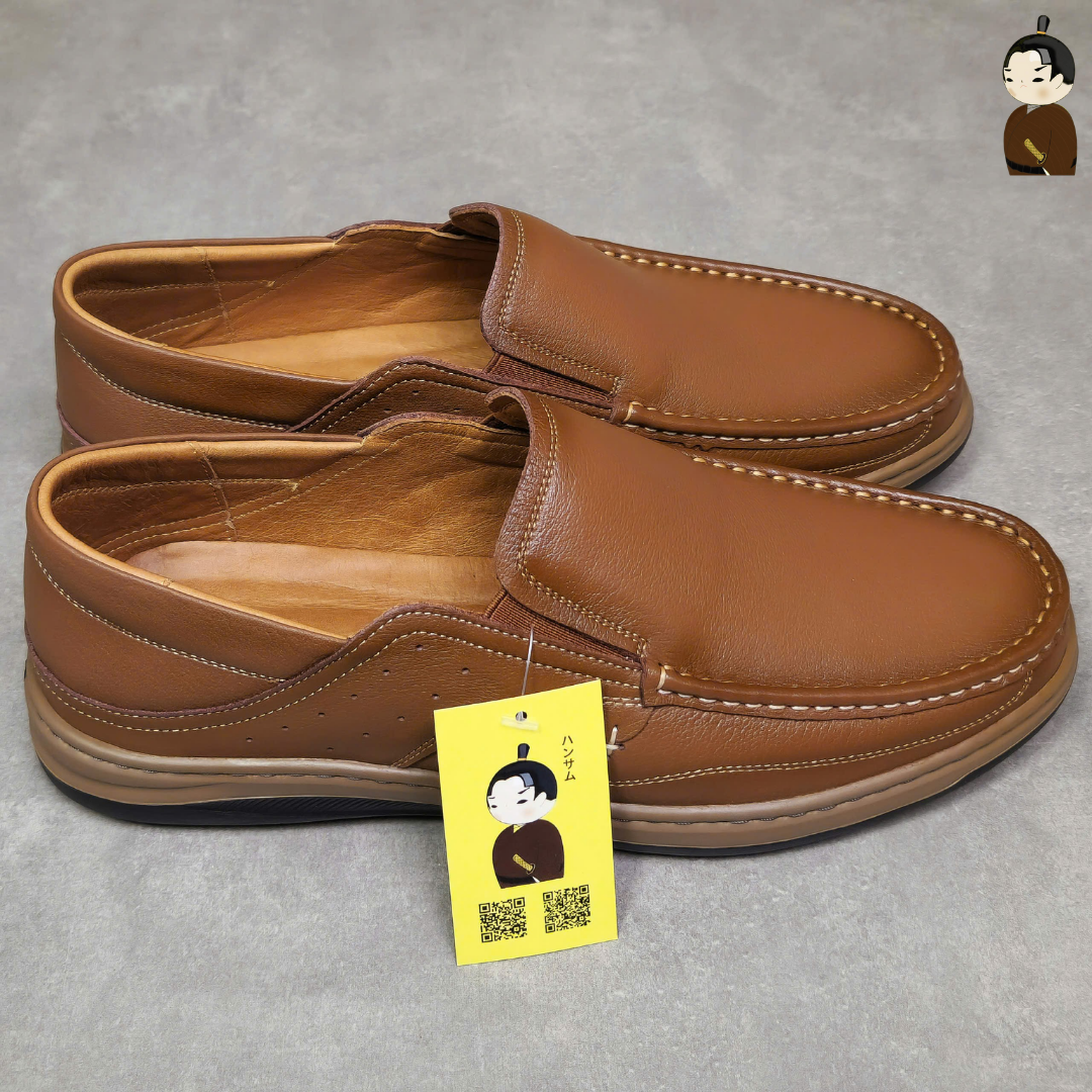  Hansamu Zen - Office Loafers DGD5 Brown 