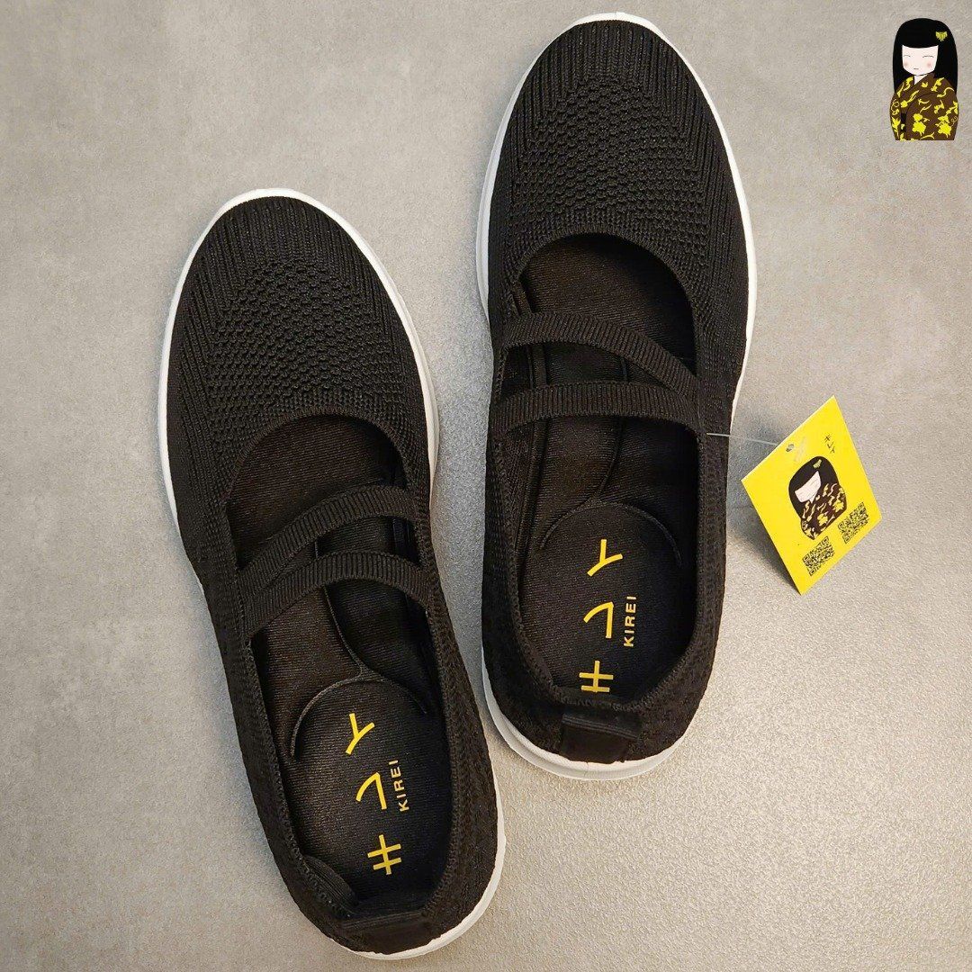  Kirei Nintai - Walk Slip-On BG1 Black 