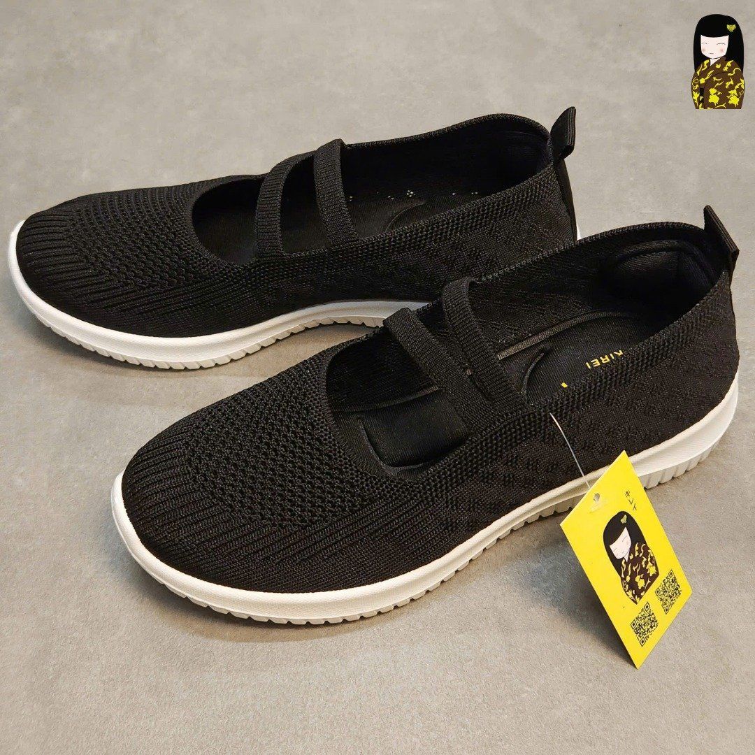  Kirei Nintai - Walk Slip-On BG1 Black 