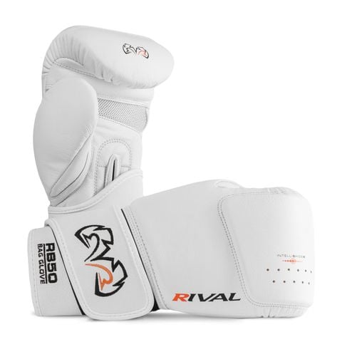 Găng Tay Rival RB50 Intelli-shock Compact Bag Gloves - White