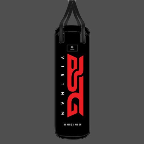 Bao cát Boxing Saigon Newgen Punching Bag 1m2 - Black/Red