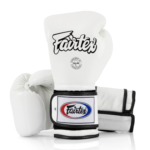 Găng Tay Fairtex BGV9 Mexican Style - White